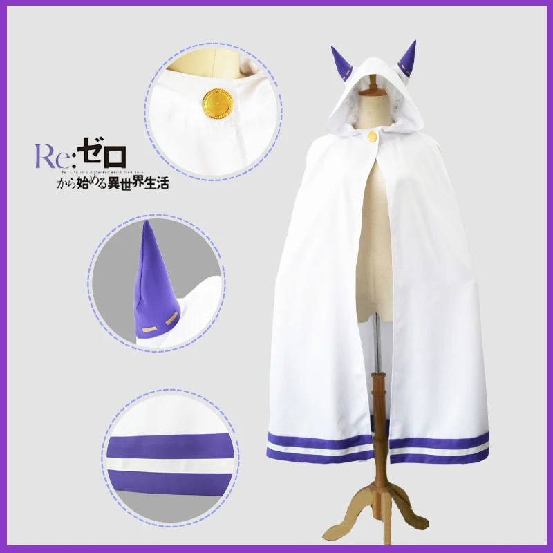10pcs-Set-Emilia-Dress-Re-Zero-Cosplay-Sets-Wig-Women-Cosplay-Dress-Emilia-Cosplay-costume-Anime (2)