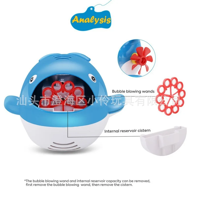 

Children And Analysis of Flexible Fully Automatic Electric Bubble Gun Toy Wedding Stage Early Education Institutions Dolphin Bub