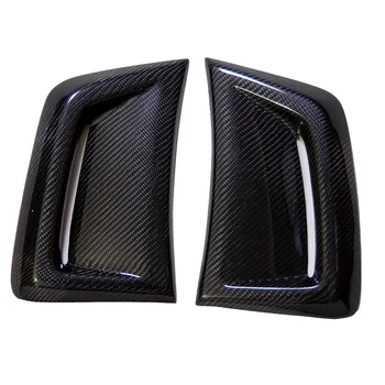 

Car Carbon Fiber Air Vent Duct Cover Side Air Insert Vent Cover Trim Cover Vent Sticker for W204 C63 Amg 2012-2014