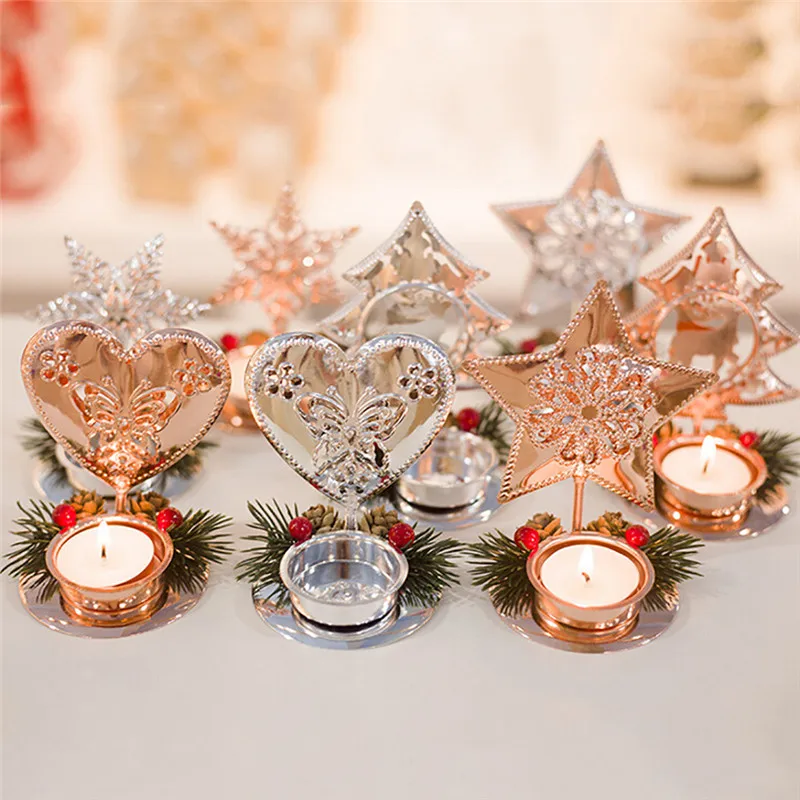 Christmas Decoration Candlestick Desktop Decoration Home Decor Christmas Gift christmas decorations for home  #3S18 (11)