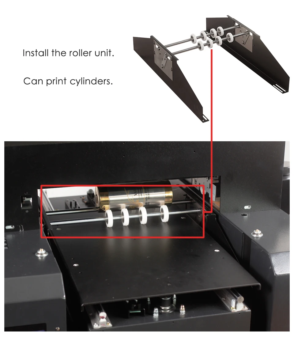 Huiti, A3 Размер планшетный и цилиндр УФ принтер для дерева/металла/стекла/телефона чехол/бутылки