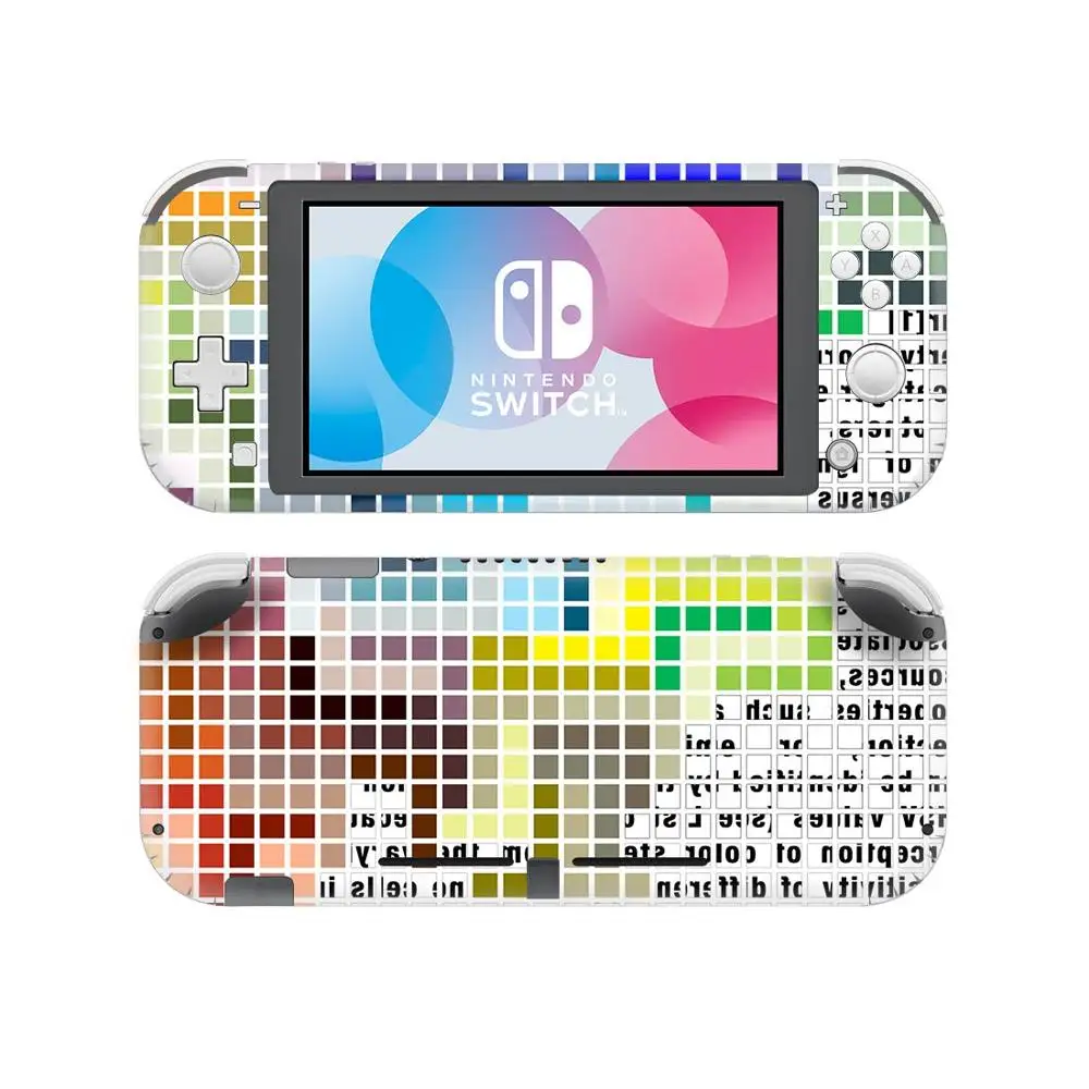 Розово-красный NS NX аксессуары виниловая кожа Наклейка для nintendo Switch Lite Защитная крышка наклейка виниловая кожа для кожи наклейка s 0473 - Цвет: Розово-красный