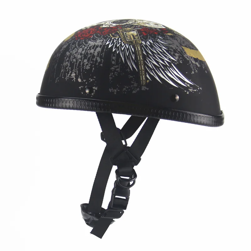Personalized helmet scoop EE half classic Japanese retro semi battery car in summer | Автомобили и мотоциклы
