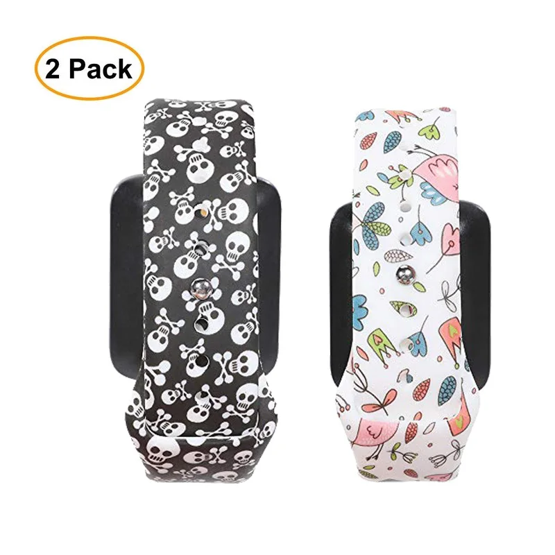 20mm Strap For Amazfit Bip Lite Bracelet Silicone For Huami Amazfit gts GTR 42MM Watch Strap Printed Wristband Accessories - Цвет: 2PCS-1-2