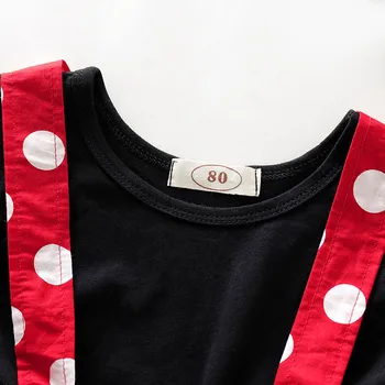 minnie mouse suspender skirt