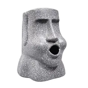 

Novelty Paper Towel Box Moai Shape Resurrection Island Stone Figure Paper Towel Drawing Stone Personality Paper Tissue Box