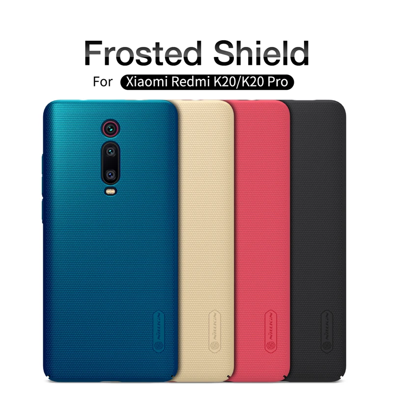 Для Xiaomi Redmi K20 Pro 9T Чехол Nillkin матовый ПК Жесткий чехол s для телефона задней крышки