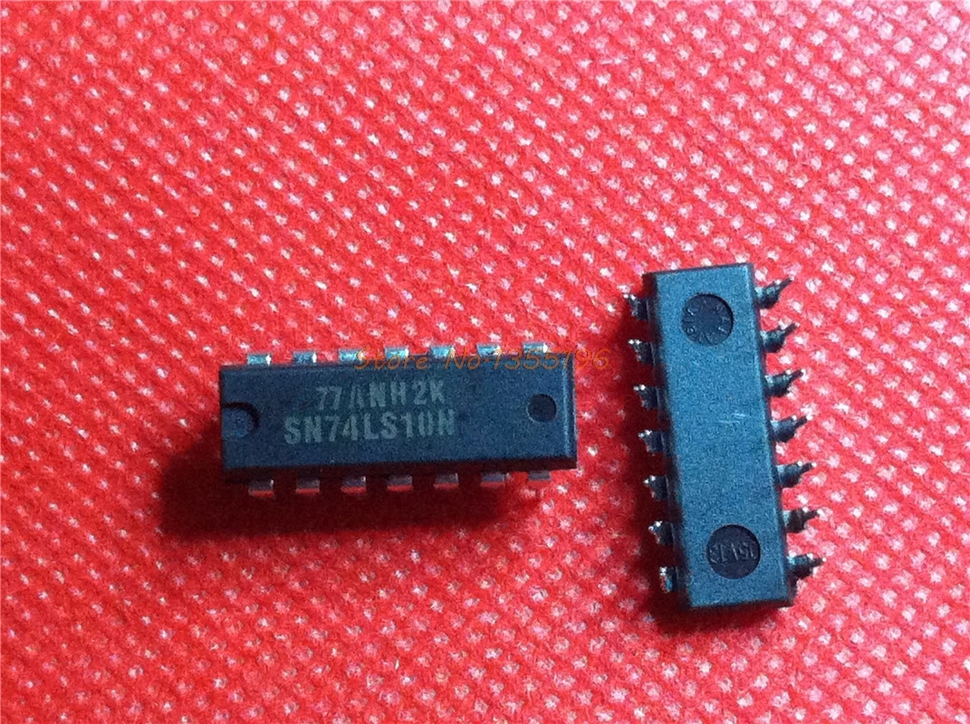 10PCS HD74LS10P DIP14 HD74LS10 DIP SN74LS10N 74LS10 New and Original IC