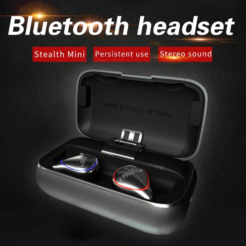 Mifo o5 bluetooth 5.0 verdadeiro fones de