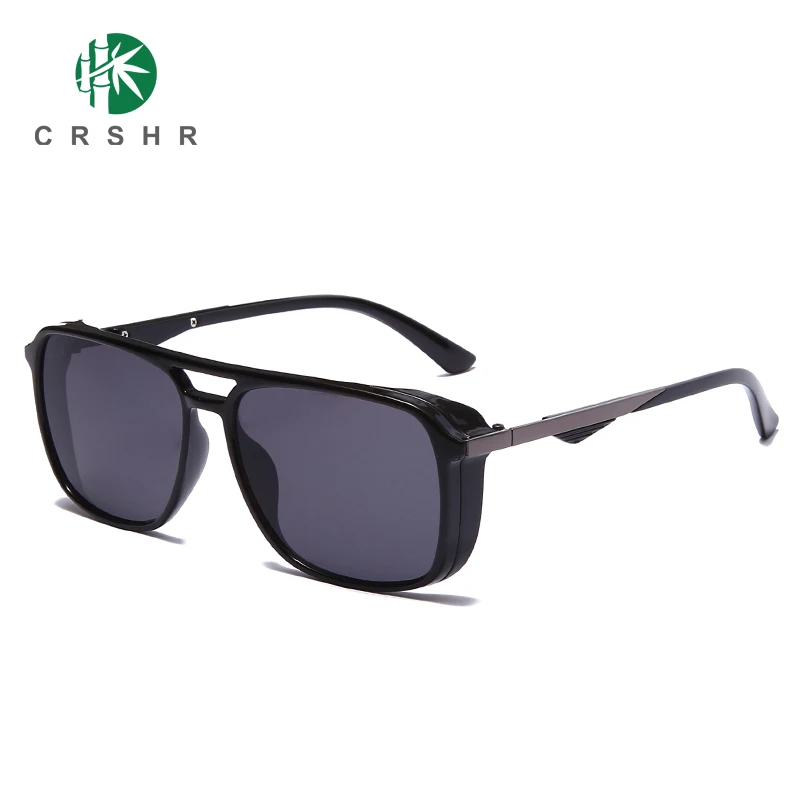 

CRSHR Vintage Rectangle Frame Sunglasses Women Glasses Shades Luxury Brand Driver Goggle Fashion Retro UV400 Eyewear For Men