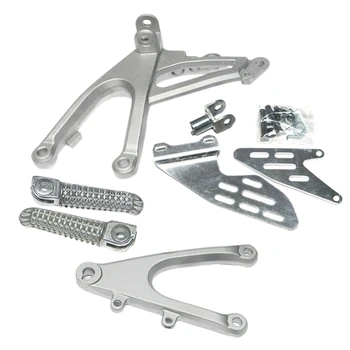 1 ペア CNC アルミフットペグフットレストブラケット用オートバイバイクダートバイク