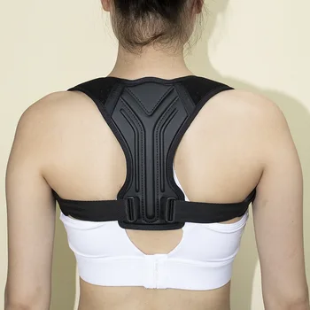 

Posture Corrector Back Brace Adjustable Posture Brace for Upper Back Shoulder Back Pain Relief Trainer Spine Corset Support