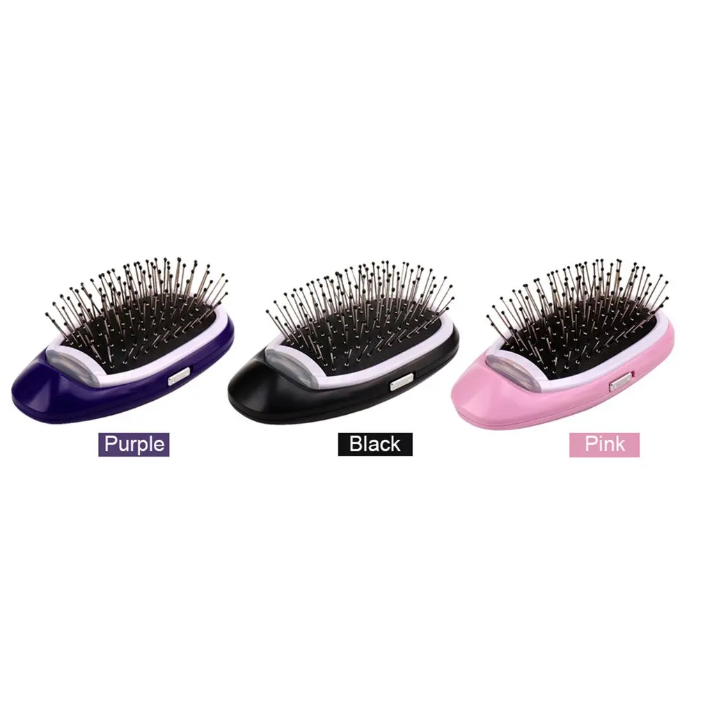 

Anti-Static Portable Negative Ion Hair Straightening Comb Ionic Electric Hairbrush Hairdressing Comb