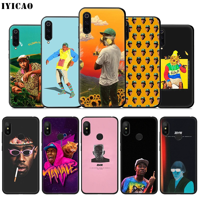 Мягкий чехол IYICAO Tyler the Creator для Xiaomi Mi A3 A2 A1 10 9T CC9E CC9 9 8 6 Se Lite F1 5X 6X MiA1 MiA2 MiA3 |