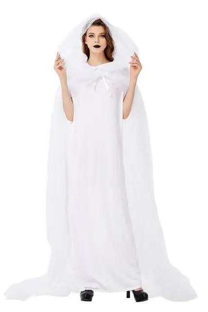 white ghost dress