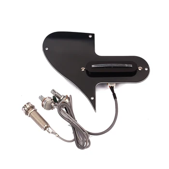 

Black Loaded Pickguard W/ Humbucker Pickup For Mandolin Parts Accessory