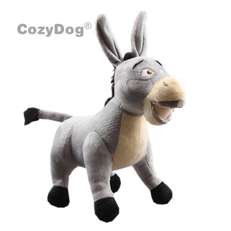Шрек из мультфильма Garrulous Donkey милая забавная плюшевая игрушка забавное животное