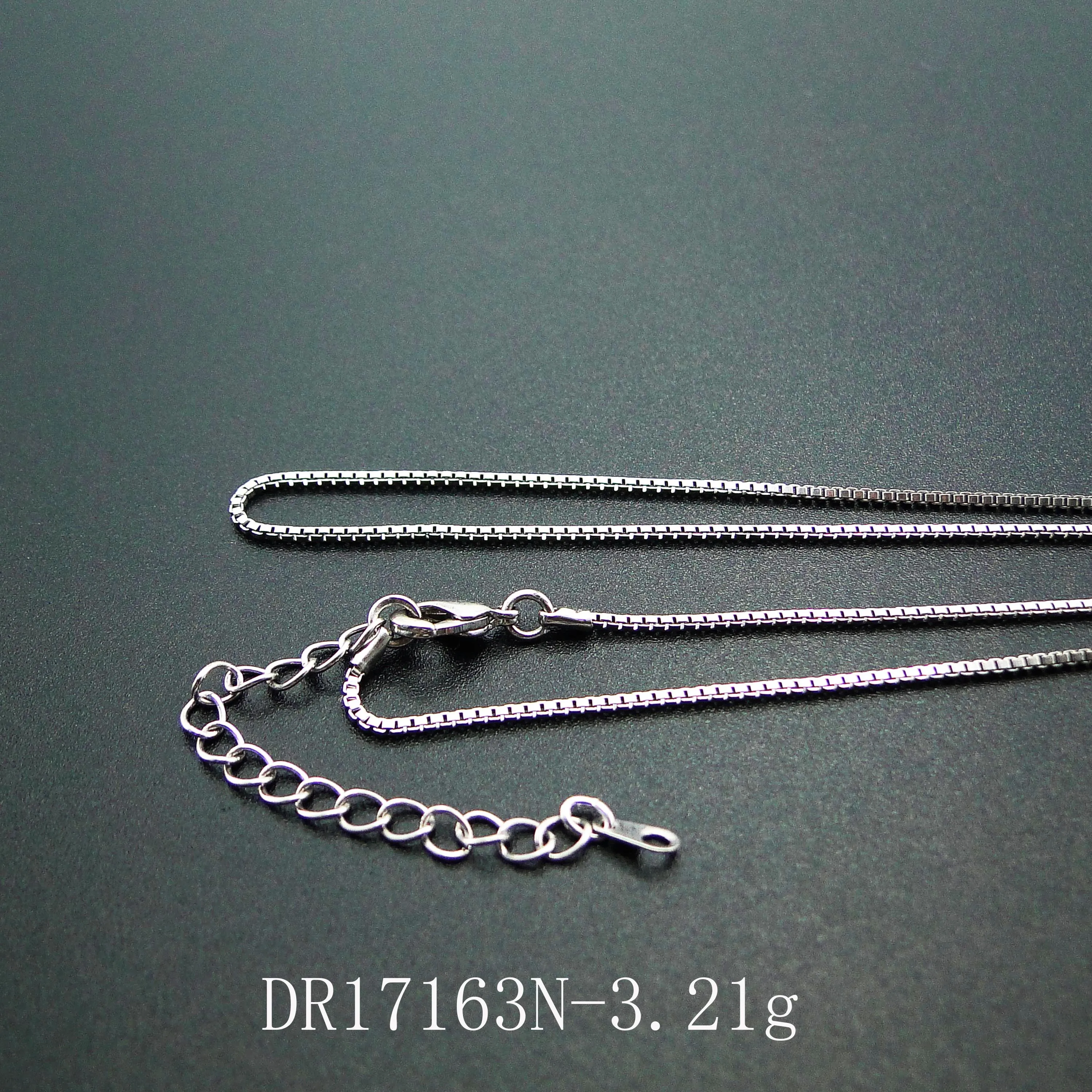 Sterling Silver Boxes Chain Match 