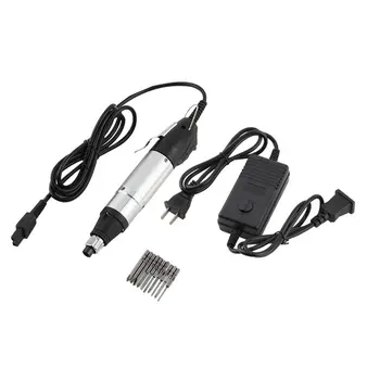 

Professional 1Set DC Powered Electric Screwdriver 800 + Small Power Supply + 10 Bits Hand Tools Screw Driver Tool