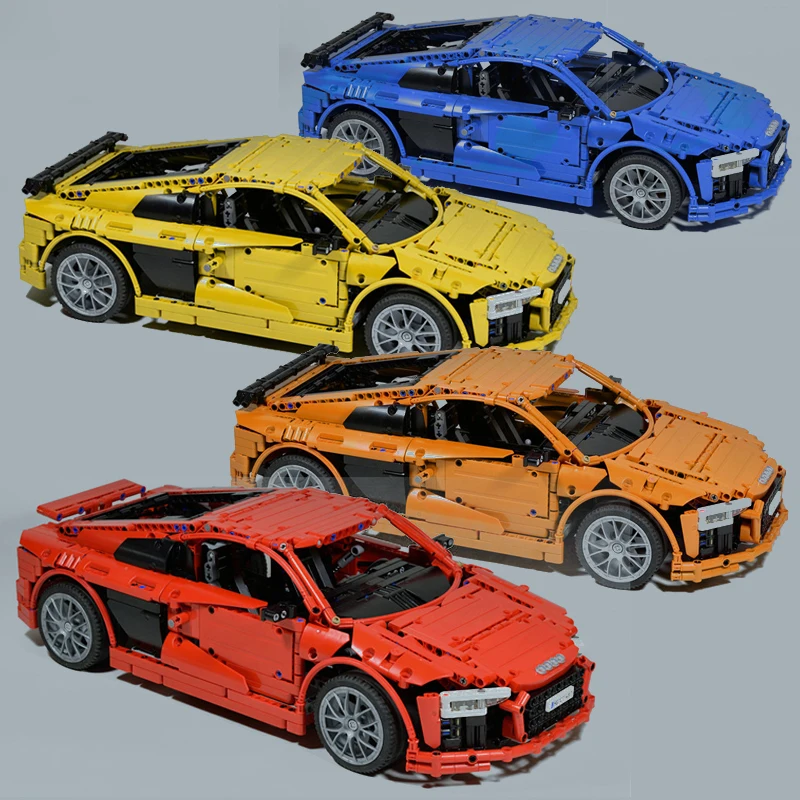 

Technic RC Supercar R8 MOC Brick Parts Set for MOC 4463 Building Blocks Toy Kit DIY Educational Children Birthday Gift Brinquedo