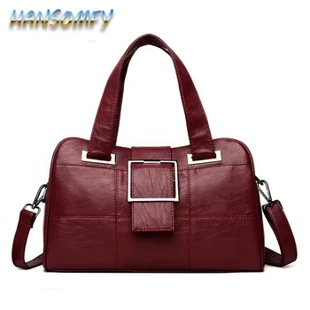 

High Quality Leather Ladie Hadbags Women Big Capacity Bag Totes Female Shoulder Messenger Bag Designer Brand Bag YZ-36