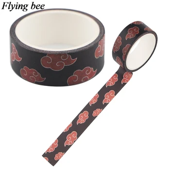 

Flyingbee 15mmX5m Anime Style Washi Tape Diy Decoration Scrapbooking Planner Adhesive Tape Label Sticker Stationery X1047