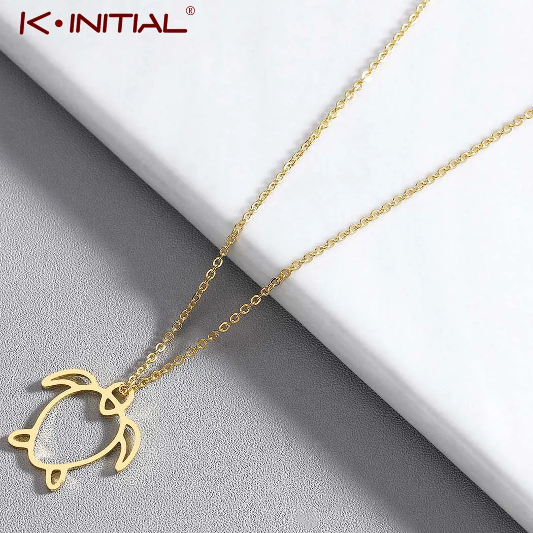 Мужские и женские подвески Kinitial из нержавеющей стали в виде морской