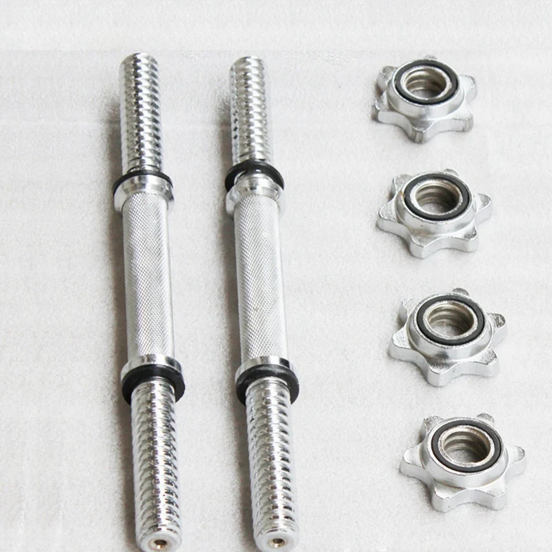 1 Piece 30Cm Electroplated Dumbbell Bar Dumbbells Set Weight Lifting Fitness Accessories Sets Sports Training Gym