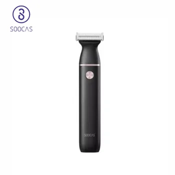 

2020 SOOCAS Electric Razor Small T-Blade Type-C Fast Charge Fast Shaving Dry Wet Shaving Leg Hair Body Wiressless for Smart Home