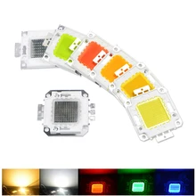 10W 20W 50W 100W lampe à LED perles COB intégré puce LED blanc/blanc chaud/RGB bricolage puce ampoule pour projecteur lampe de poche projecteur(China)