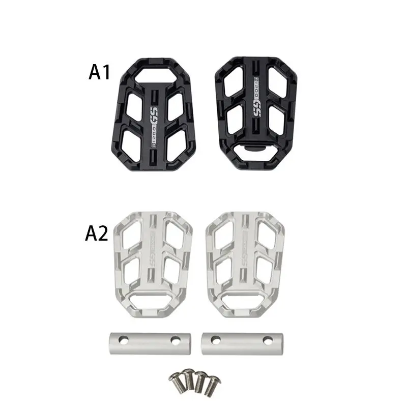 Motorcycle Billet MX Wide Foot Pegs Pedals Rest Footpegs fit for R1200GS R1200 GS R 1200 GS 2013