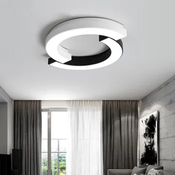 

Arc LED Ceiling Lighting Modern LED Ceiling Lights For Living Room Light Fixture Home Decorative Lampshade lamparas de techo