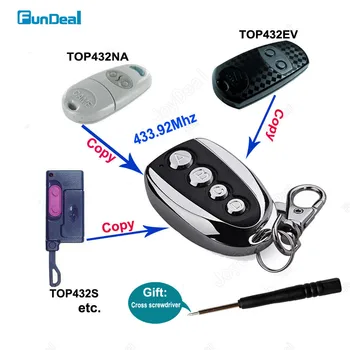 

433.92Mhz CAME TOP432SA Garage Door/Gate Remote Control Duplicator / Replacement Key Fob Remote Clone 433 Mhz Transmitter Switch