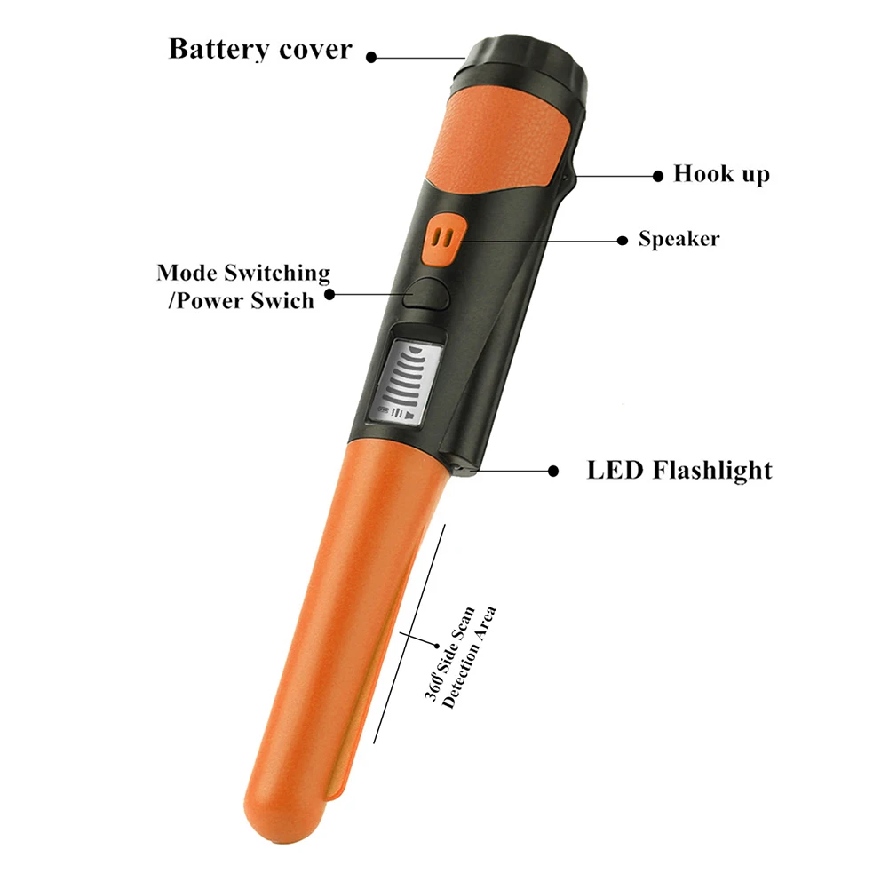 Powerful High end Metal Detectors Waterproof Gold Detector Metal Monitor Finder GP-Pointer Garden Detecting Mining Hunter signal 3