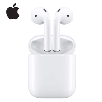 

Original Apple Airpods 2 Wireless Bluetooth Earphone Tones Connect Siri with Charging Case for iPhone iPad Mac Apple Watch
