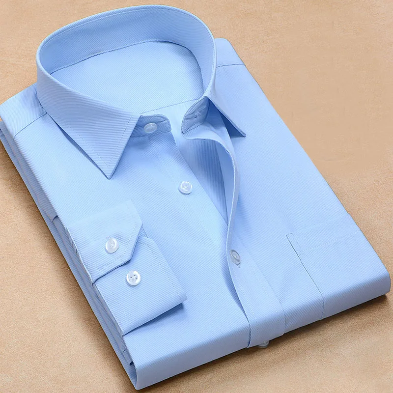 Весенне-осенняя мужская рубашка 5XL 6XL 7XL 8XL 9XL 10XL бюст 164 см Большой размер бизнес длинный рукав плюс размер Мужская рубашка 5 цветов