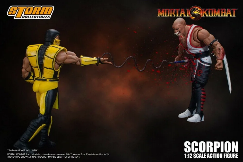 1/12 CYRAX mortoвсего Kombat/DCMK002 Mortal Combat Figure Set 6 ''модель куклы Коллекция праздничный подарок