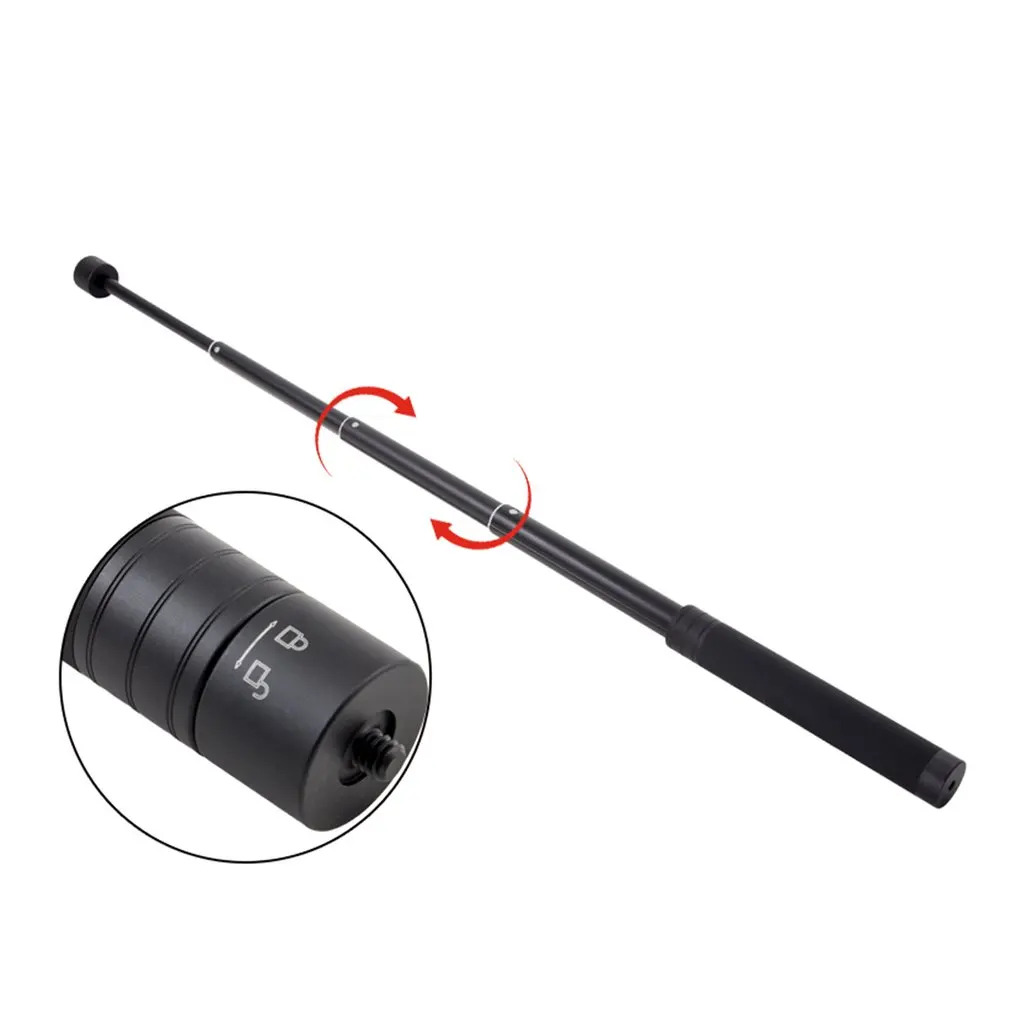 Adjustable Extension Rod Handheld Telescopic Pole Monopod for Feiyu SPG Stabilizer Gimbal with 1/4" Screws Hole Extender