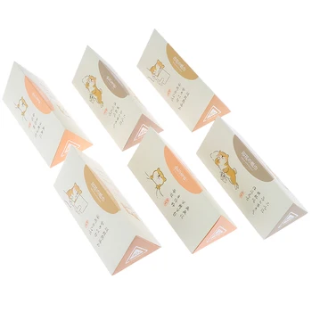 

6 Pack (40 Sheets) Cute Colorful Cartoon Printing Disposable Paper Tissues Thickened Napkins Random Pattern