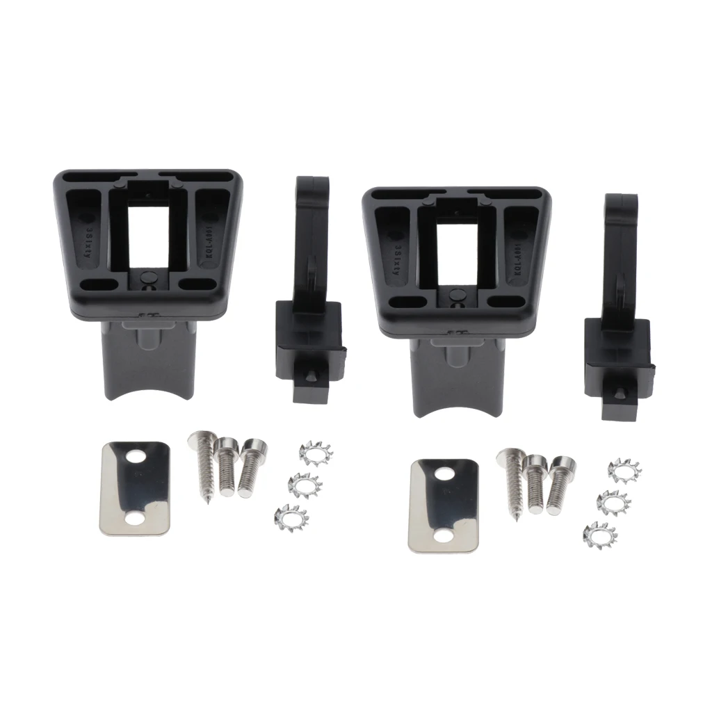 2x Folding Bike Front Carrier Block Bracket Adapter Cage Mount For | Спорт и развлечения