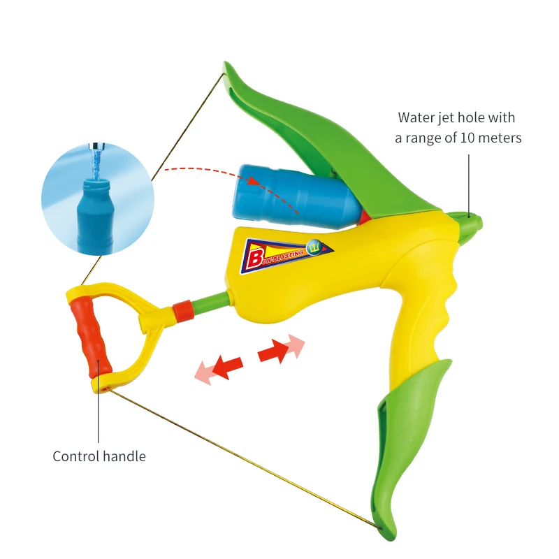 Арбалет водяной пистолет игрушки сад водный пистолет открытый пляж бластер Игрушка Дети Лето Пляж игры брызг водяной пистолет игрушки для детей