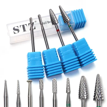 

1pcs Tungsten Carbide Electric Nail Art Drill Bits Cuticle Milling Cutter Nail Files For Manicure Accessories Polish Tools TR901