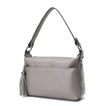 

Women Genuine Leather HandBags Soft Crossbody Bags Fashion Cow Leather Shoulder Tote Luxury Messenger Ladies Crossbody Flap Bag