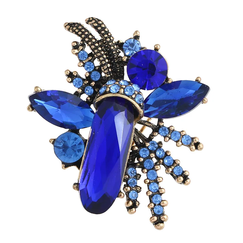 

Hot Selling Europe And America Popular Hot Selling Clothing Creative Cool Fashion Gemstone Brooch
