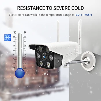 

PTZ Security Camera Camera HD Wireless IP Camera Outdoor Waterproof 1080P LED/IR Light Night Vision Camera WIFI waterproof