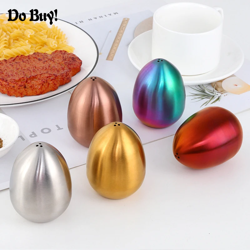 1 шт. баночка для специй яичная форма из нержавеющей стали контейнер перца шейкер