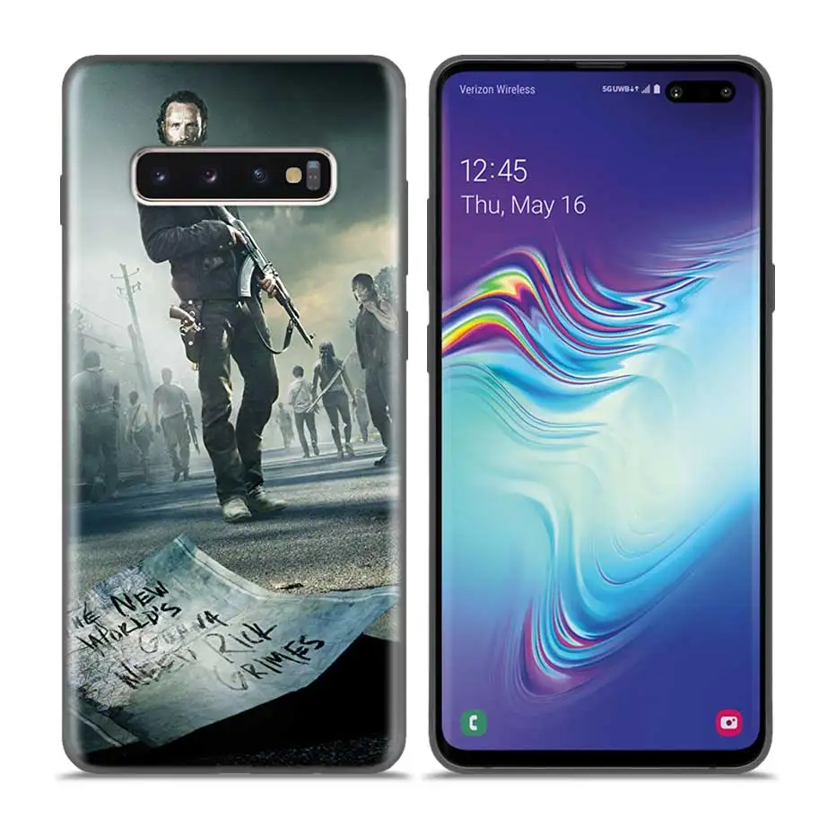 Чехол Fundas Coque для samsung Galaxy S10 S9 S8 Plus 5G A30 A50 A70 A40 A20 Note 8 9 10 - Цвет: AS-012