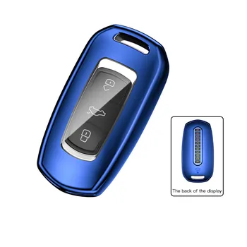 

Soft New TPU Car Key Case For Geely Atlas Emgrand ec7 Boyue NL3 EX7 SUV GT GC9 Borui Parts Remote Car Remote Control