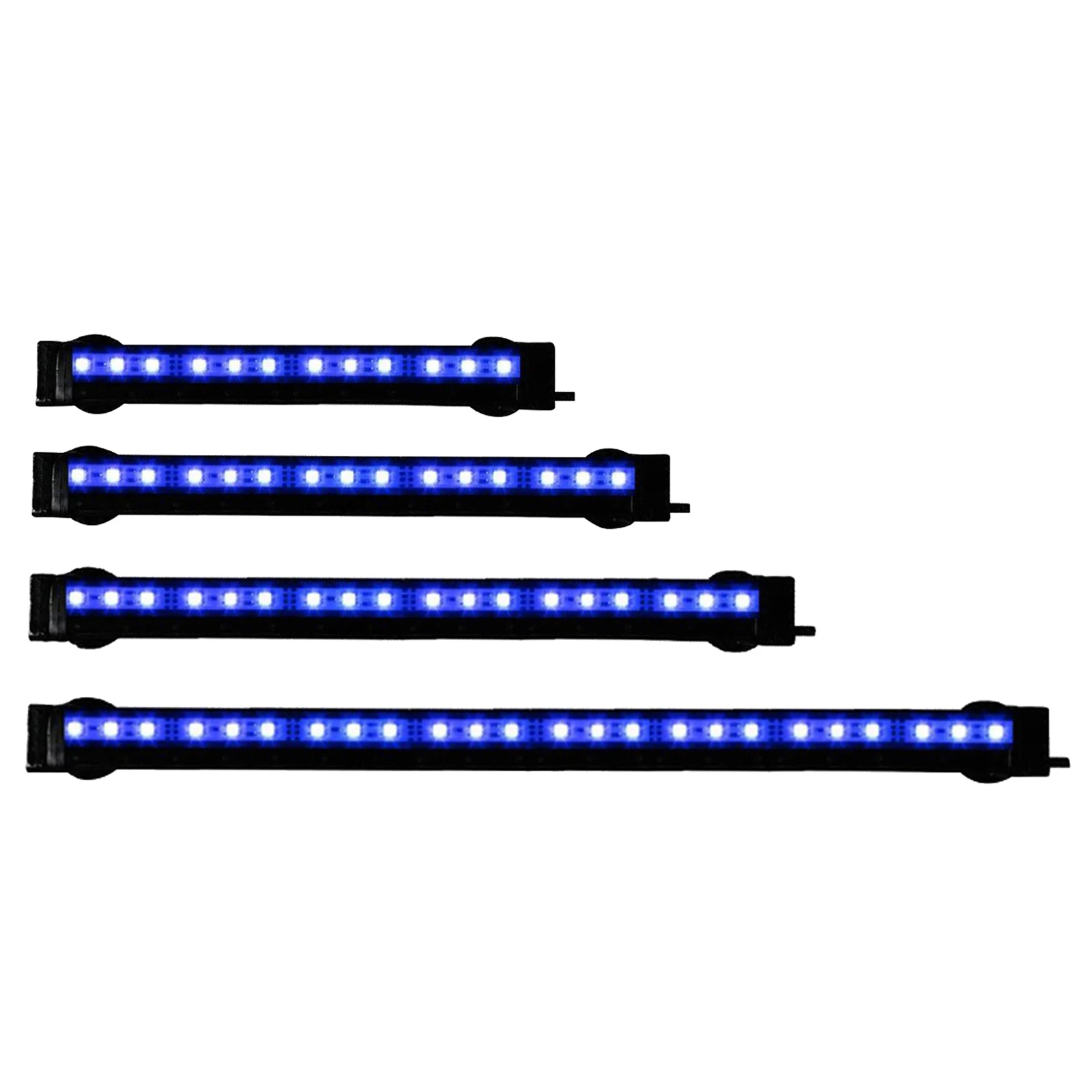 

RGB Color Changing Aquarium Light LED Planted Tank Bubble Lighting Lamp IP68 Waterproof with Dual Suction Cups