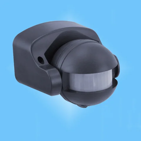 220V-240V 110V 180 Degree Outdoor IP44 Security PIR Infrared Motion Sensor Detector Movement Switch Max 12m 50Hz 3-2000LUX